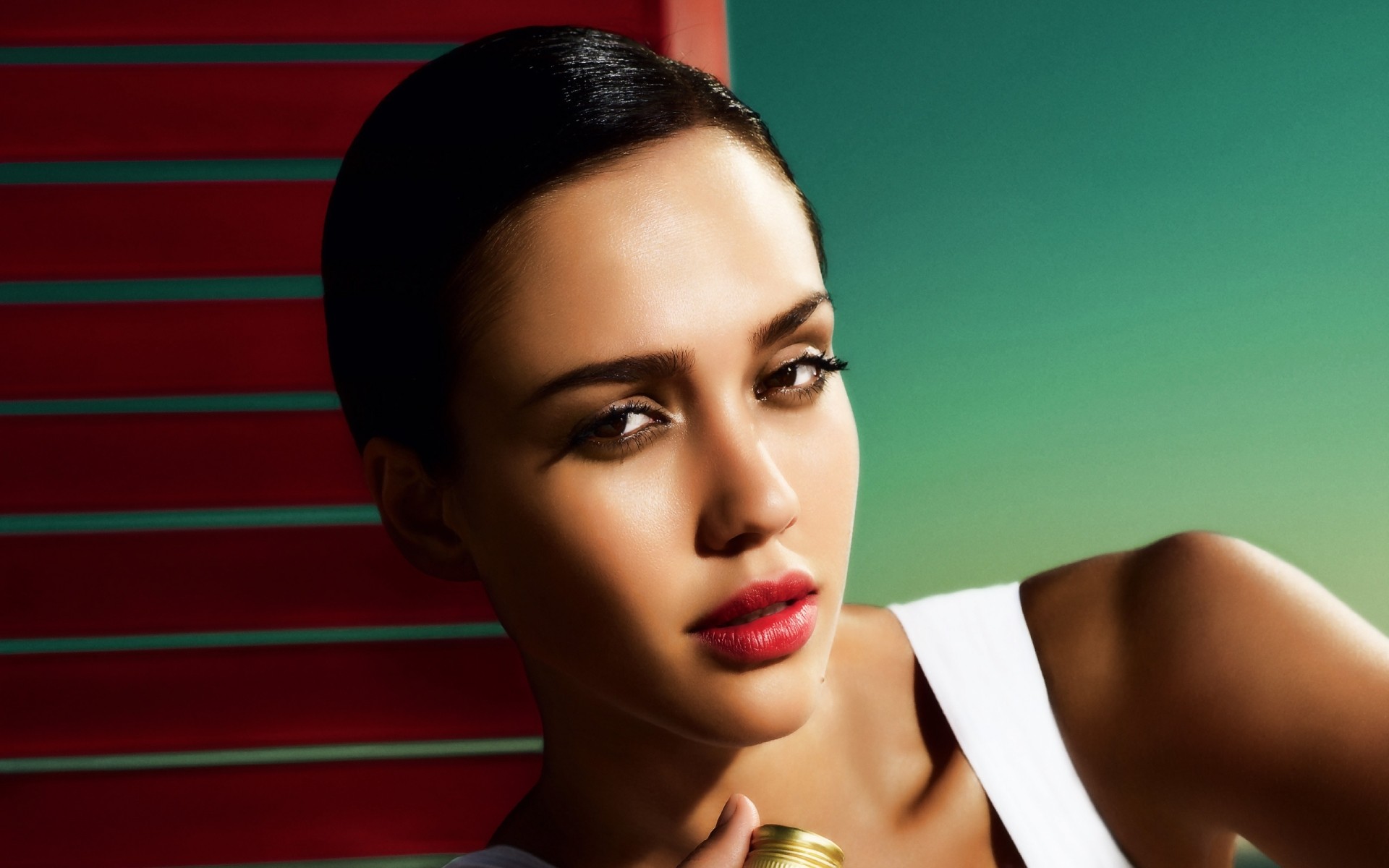 mujer moda glamour sexy retrato ojo elegante labios