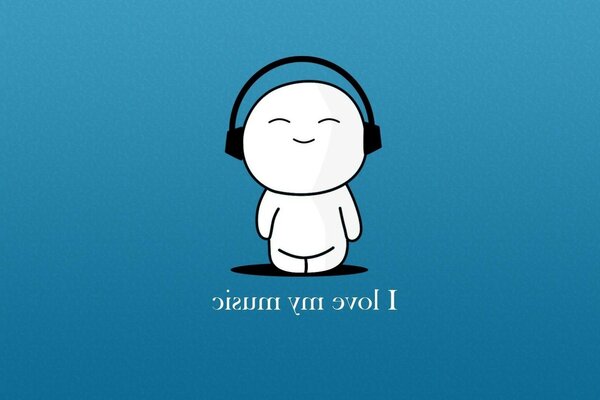 Un hombre escucha música con auriculares