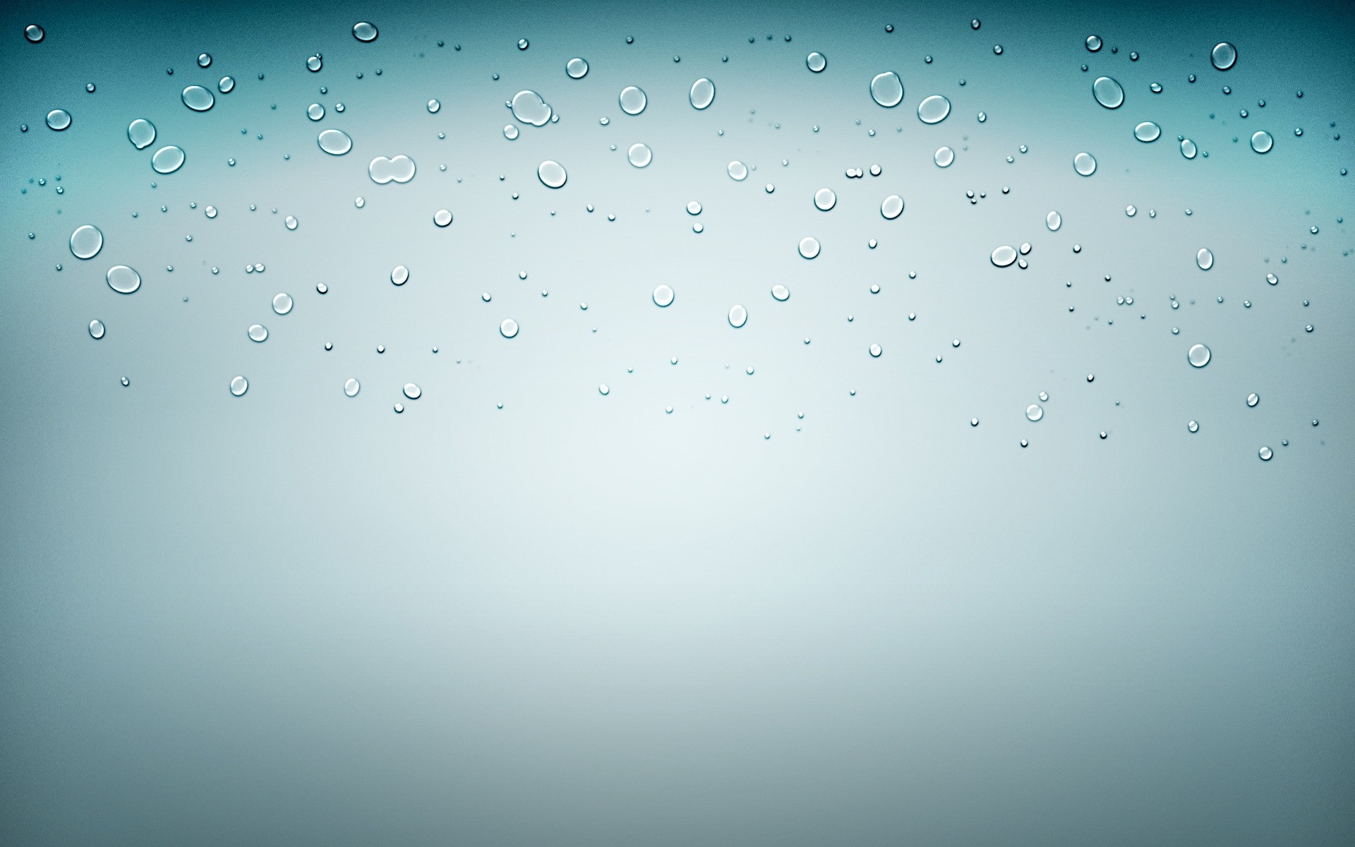 lluvia gota resumen mojado luz gotas rocío turquesa burbuja limpio frío líquido splash flujo claro fondo suave arte escritorio fondo de pantalla mínimo gotas