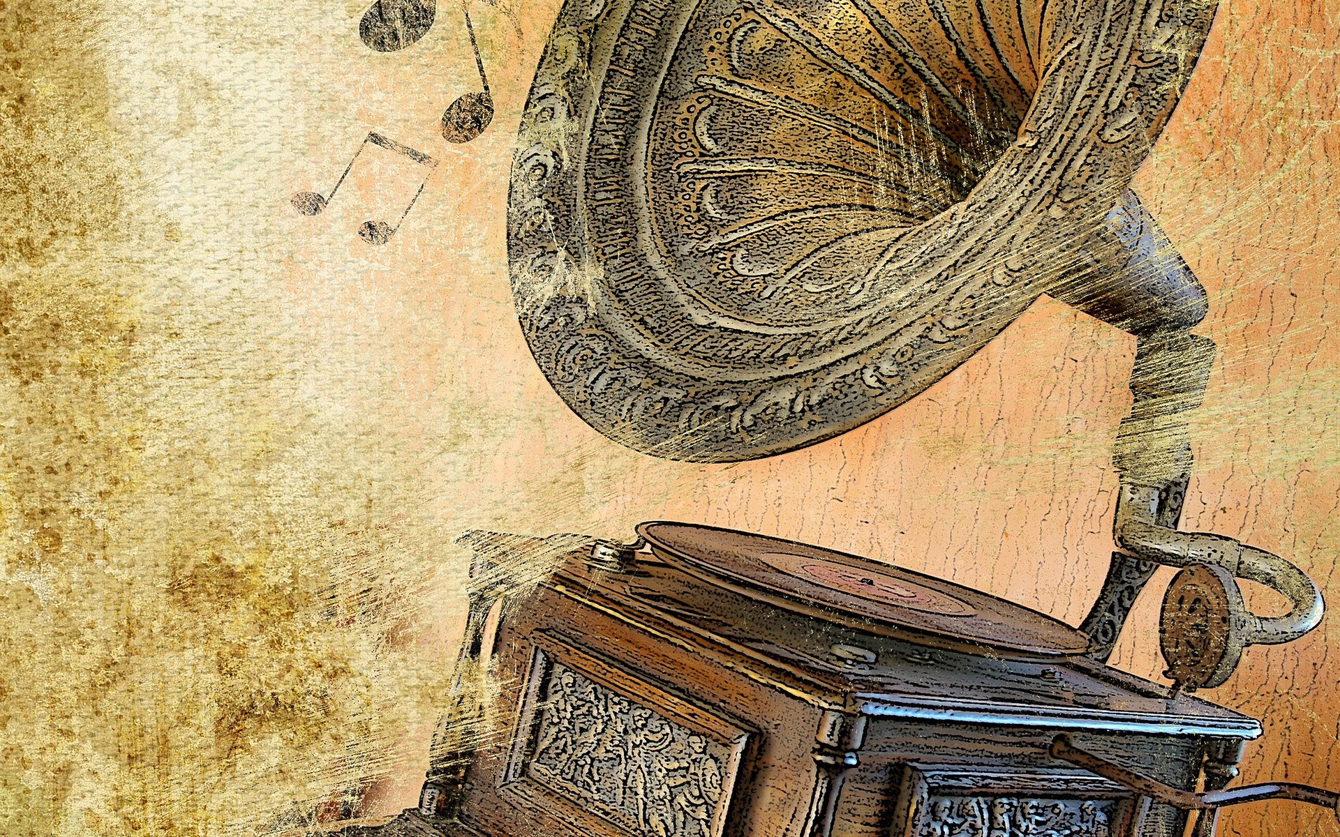 antiguo arte antiguo antiguo vintage retro arquitectura música instrumento