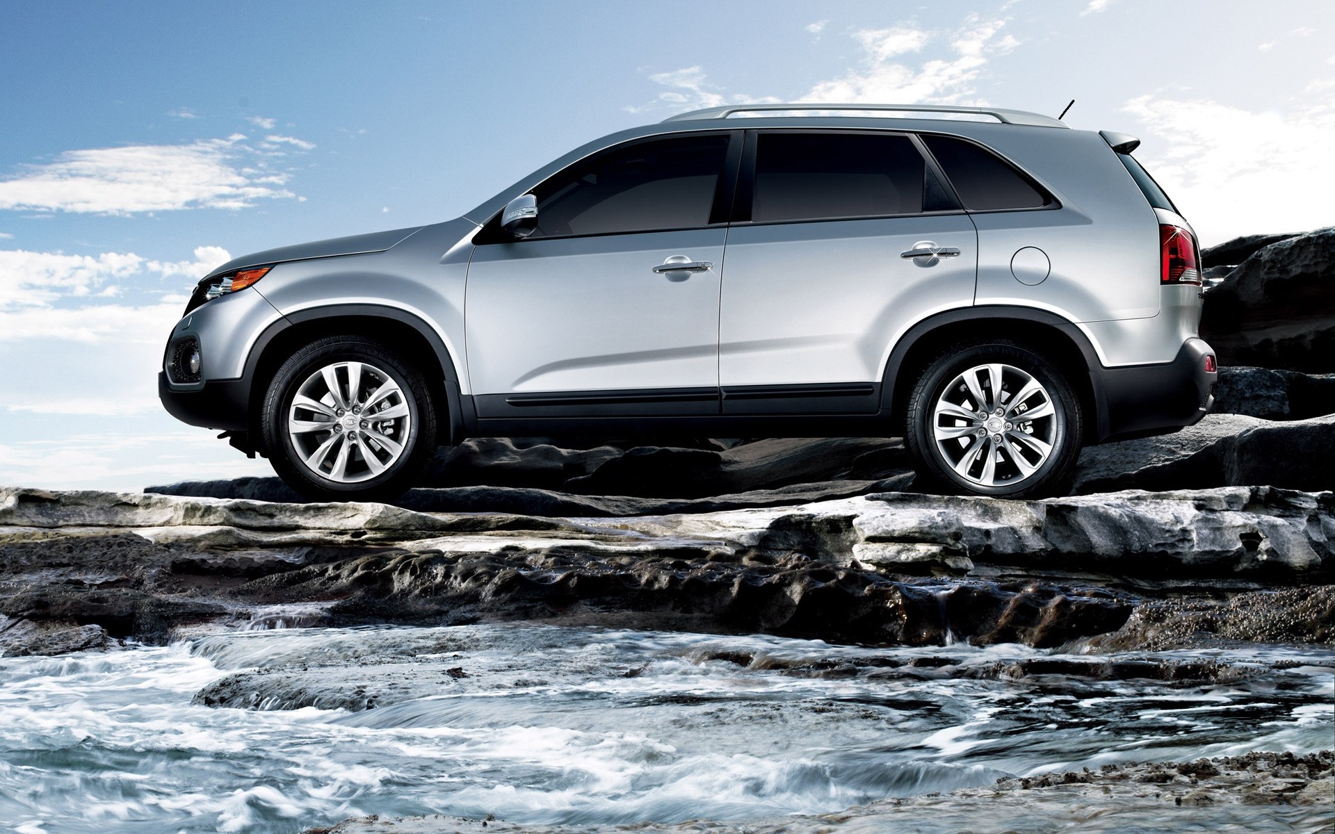kia coche coche sistema de transporte unidad rápido automotriz prisa ruedas kia sorento