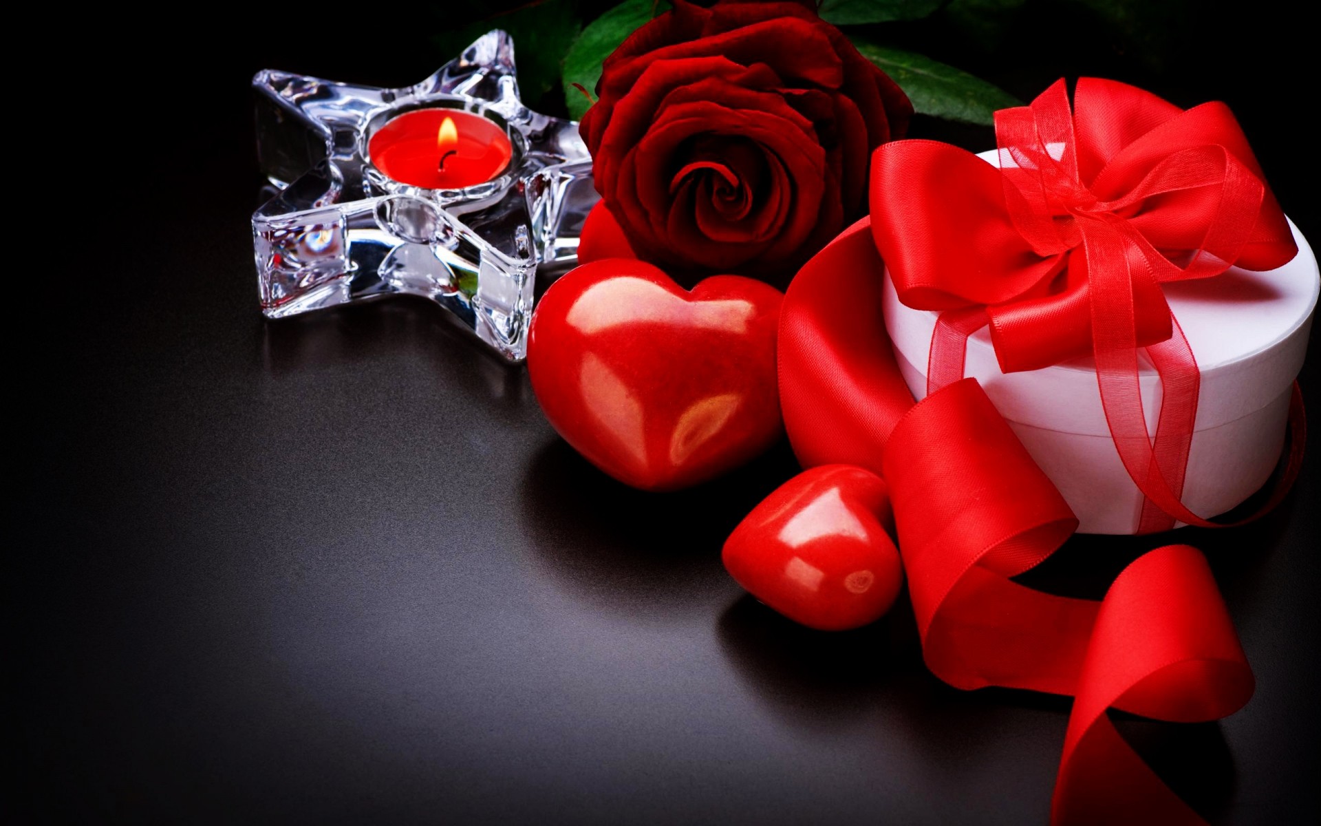 regalo amor romance navidad rosas regalos candel corazón