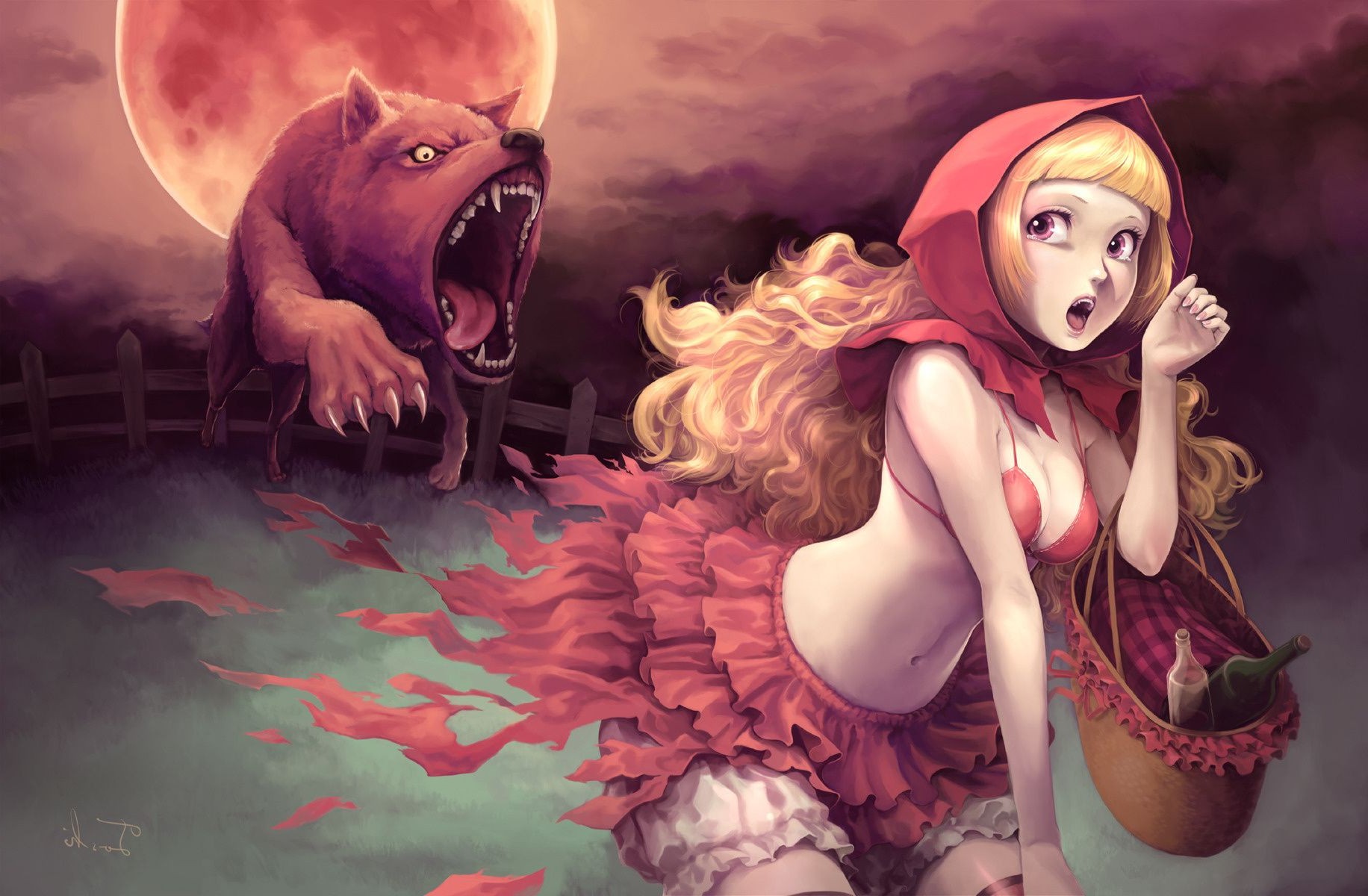 chicas y chicas fantasía magia mujer arte hada chica ilustración moda halloween humo retrato surrealista