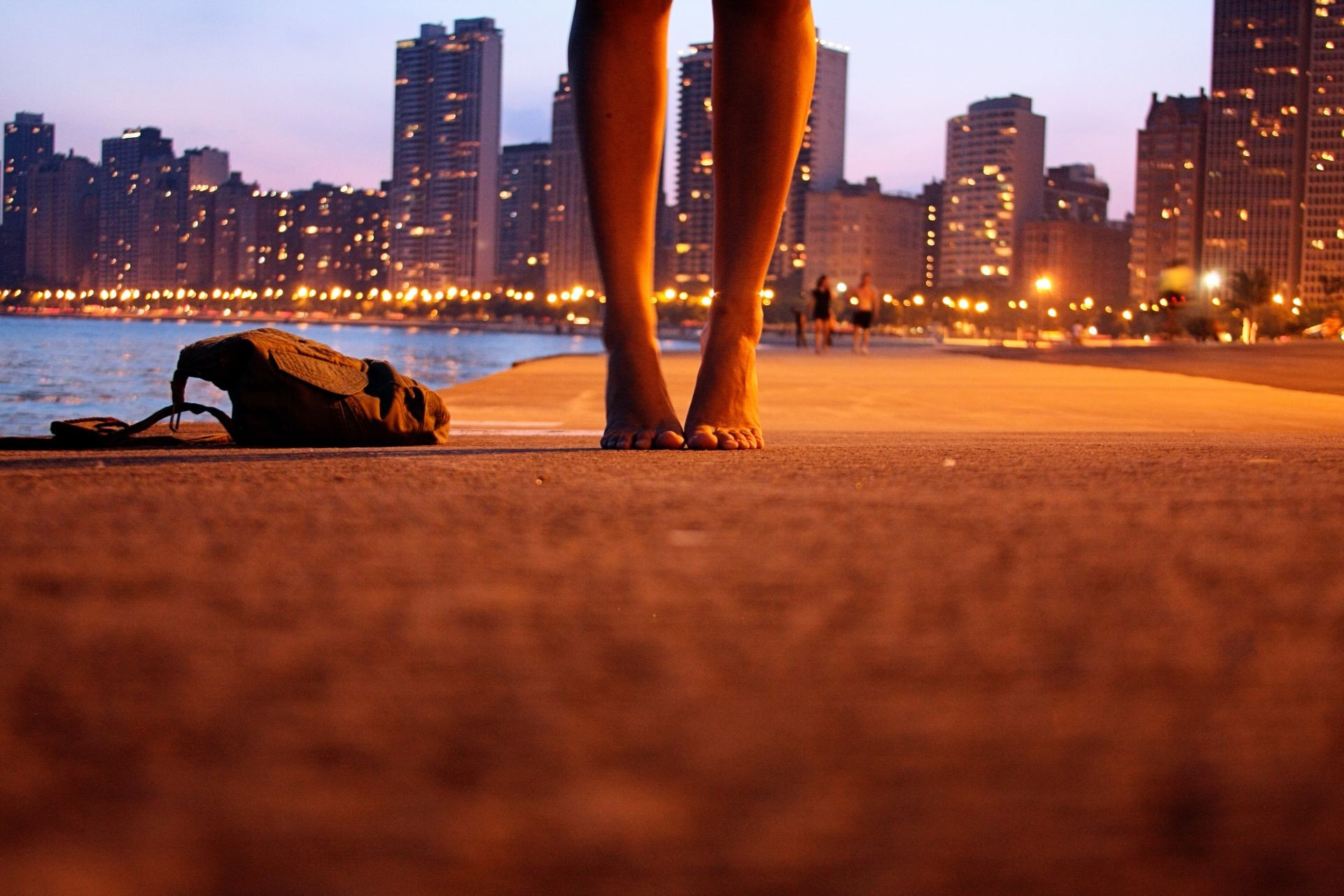 playa ciudad puesta de sol mar noche agua viajes mar océano luz ciudad calle crepúsculo casa rascacielos reflexión amanecer urbano arquitectura skyline