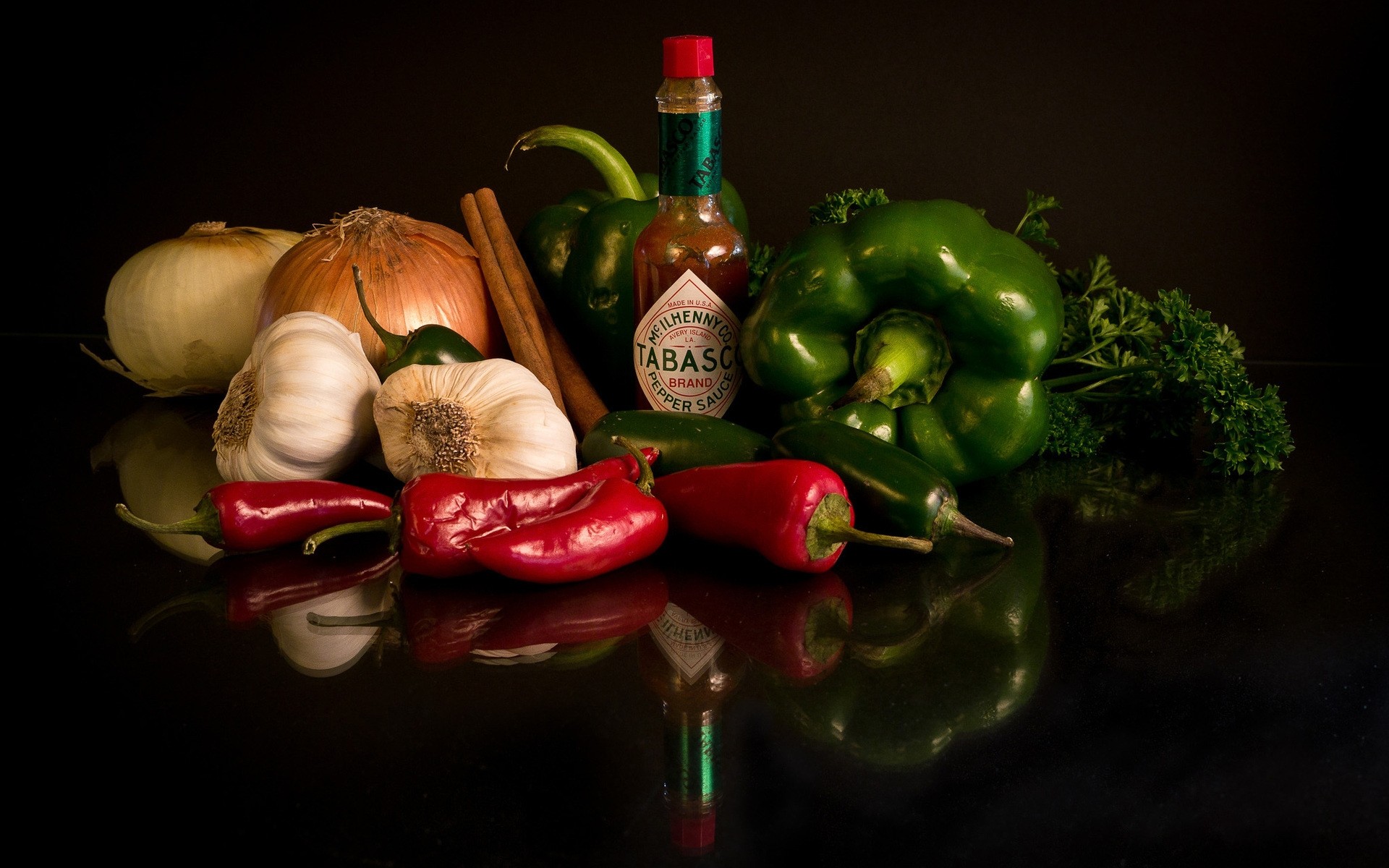comida pimienta chile verdura ingredientes cocina naturaleza muerta ajo cebolla salsa