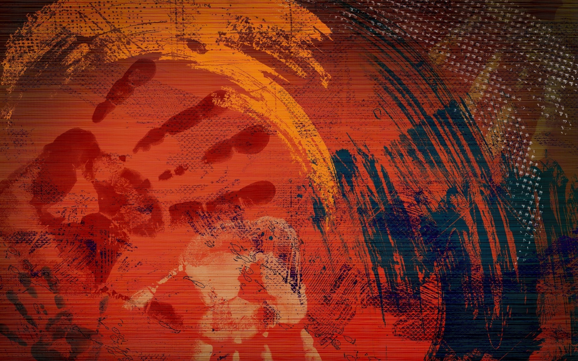 abstracto pintura arte patrón textura escritorio ilustración papel fondo