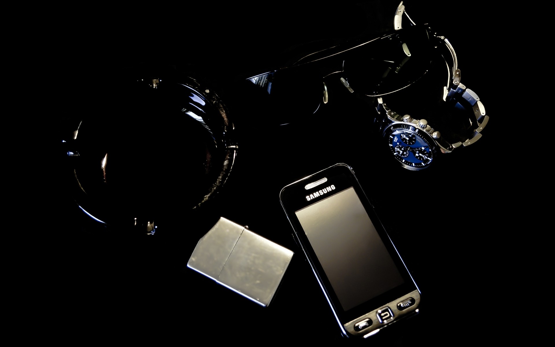 tecnología teléfono inalámbrico teléfono samsung reloj gafas de sol objetos accesorios