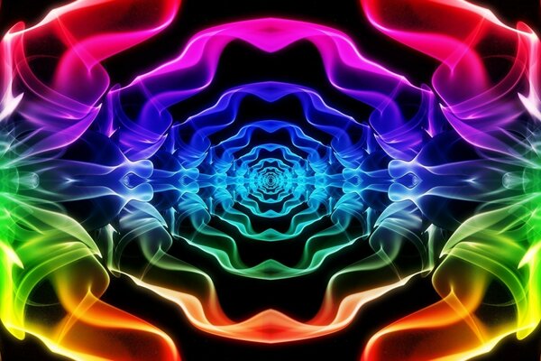 Fondo dinámico, abstracción en el Escritorio