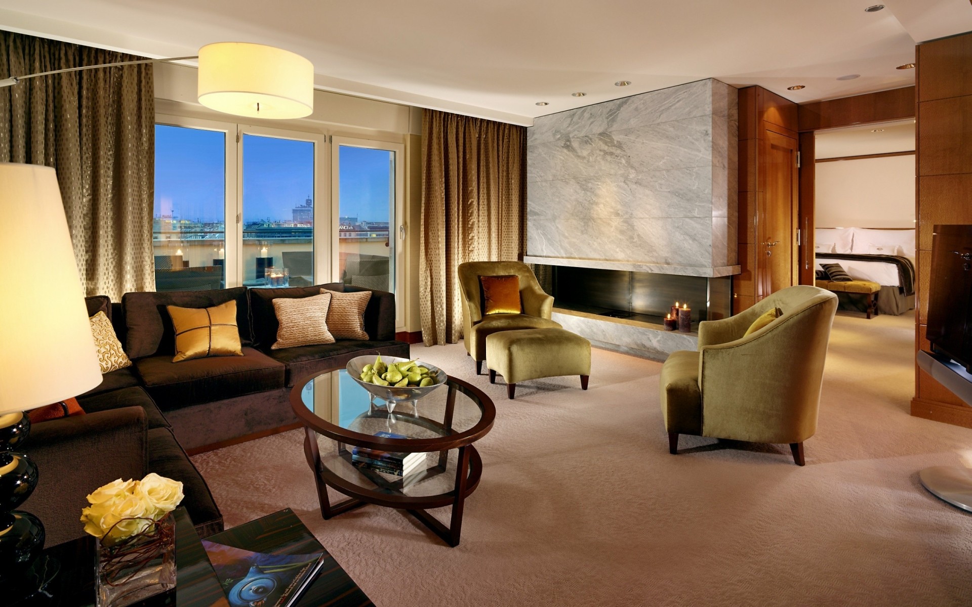 muebles habitación interior mesa silla hogar piso diseño de interiores ventana asiento alfombra dormitorio sofá moderno cama cortina lujo lámpara cojín apartamento sillón