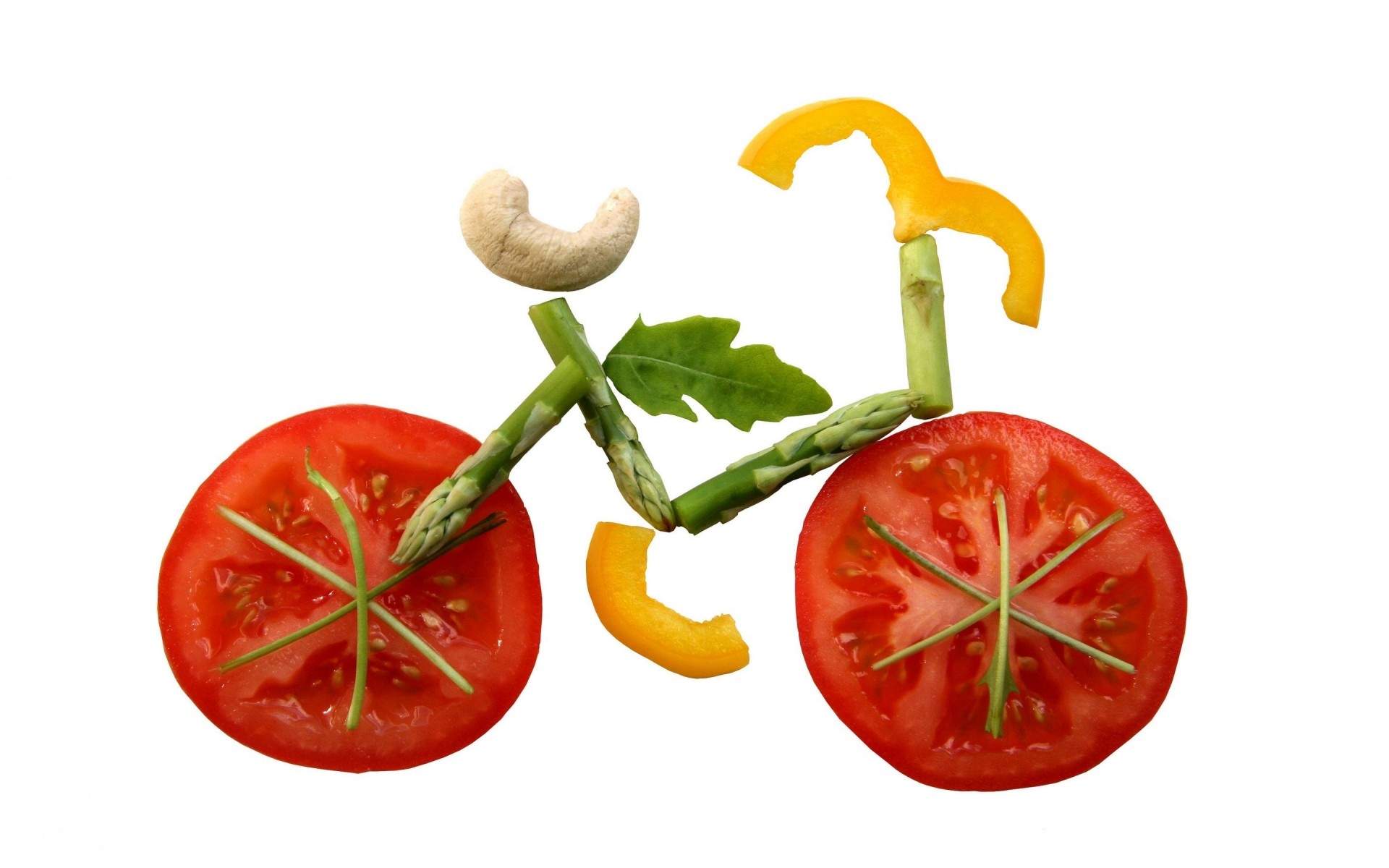 comida saludable vegetal nutrición tomate cocina salud aislado delicioso dieta jugoso hoja frescura bicicleta