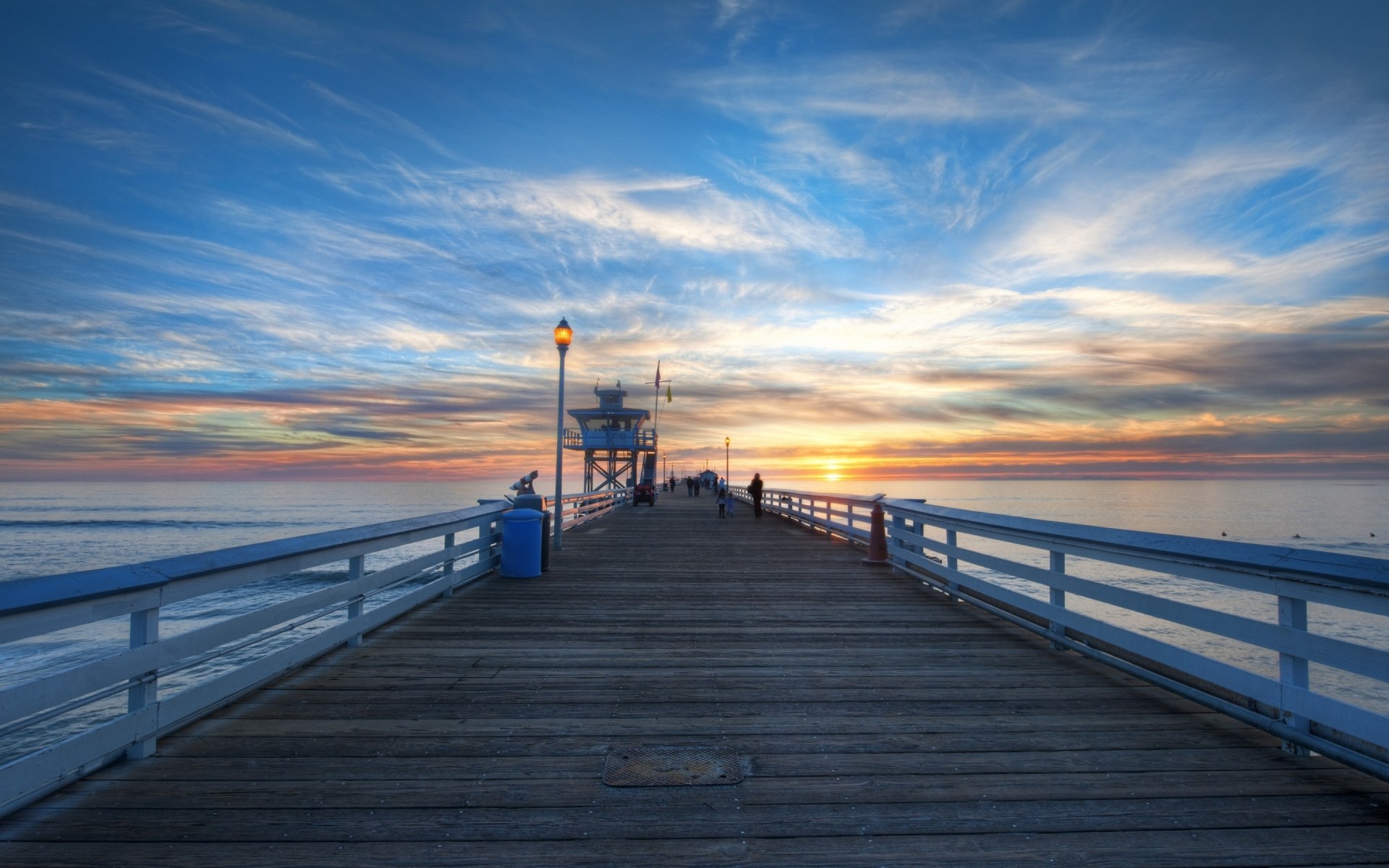 agua puente muelle cielo mar puesta del sol paseo marítimo muelle viajes océano amanecer paisaje playa crepúsculo al aire libre sol nube luz río