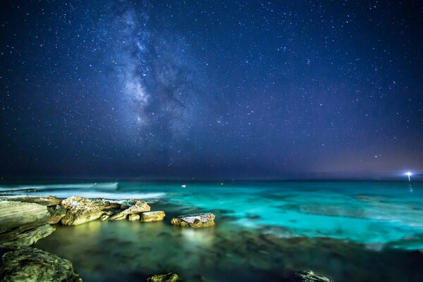 Paisajes del viaje del cielo lunar