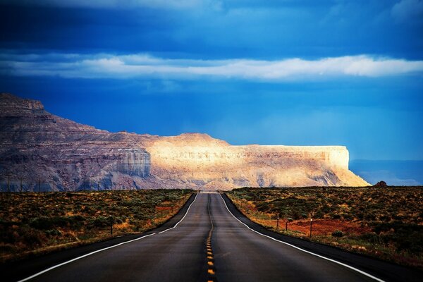Camino del Desierto en Estados Unidos