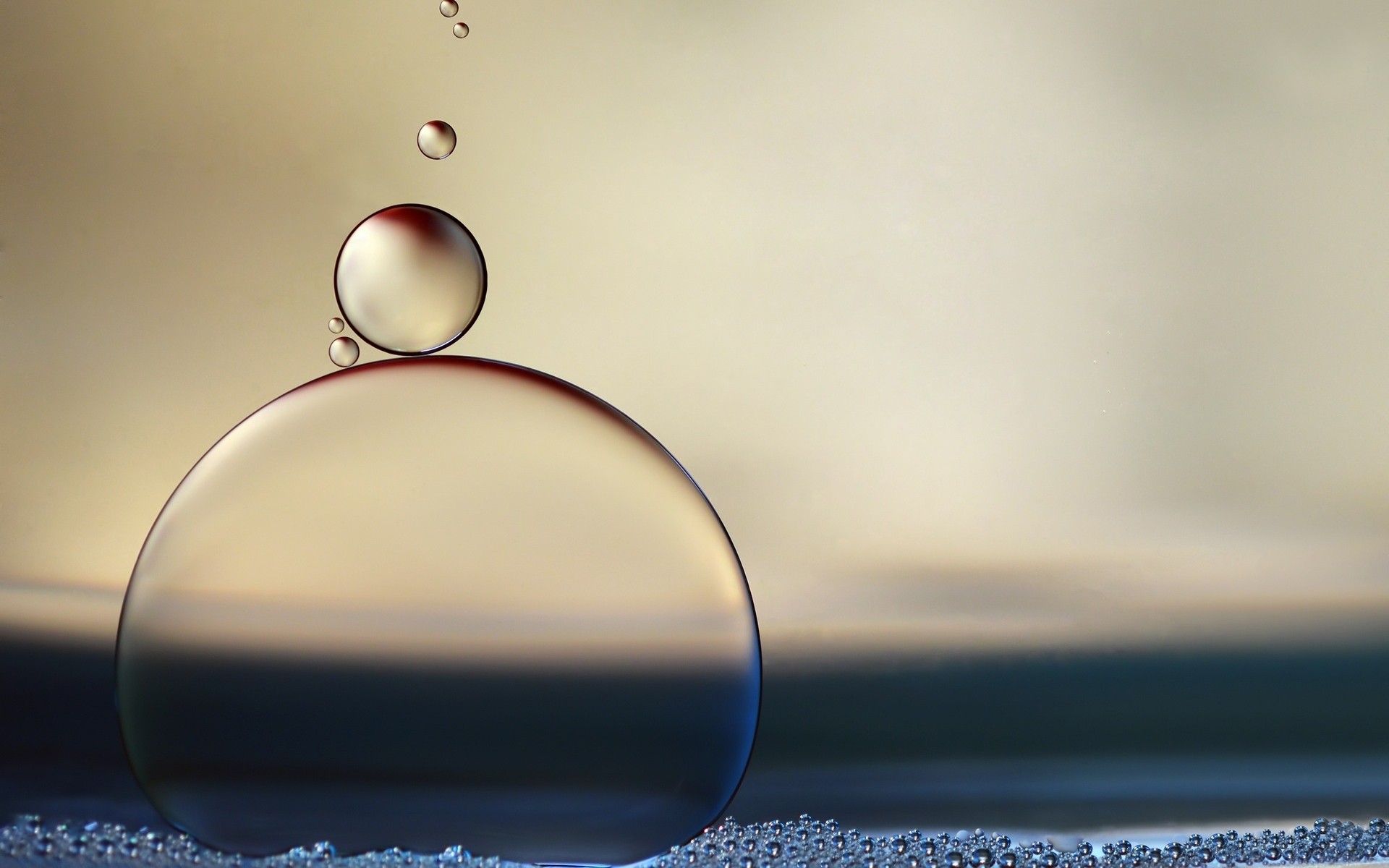 agua vidrio reflexión resplandor naturaleza muerta burbuja luz desenfoque abstracto gota limpio mojado lluvia brillante naturaleza esfera burbujas espuma