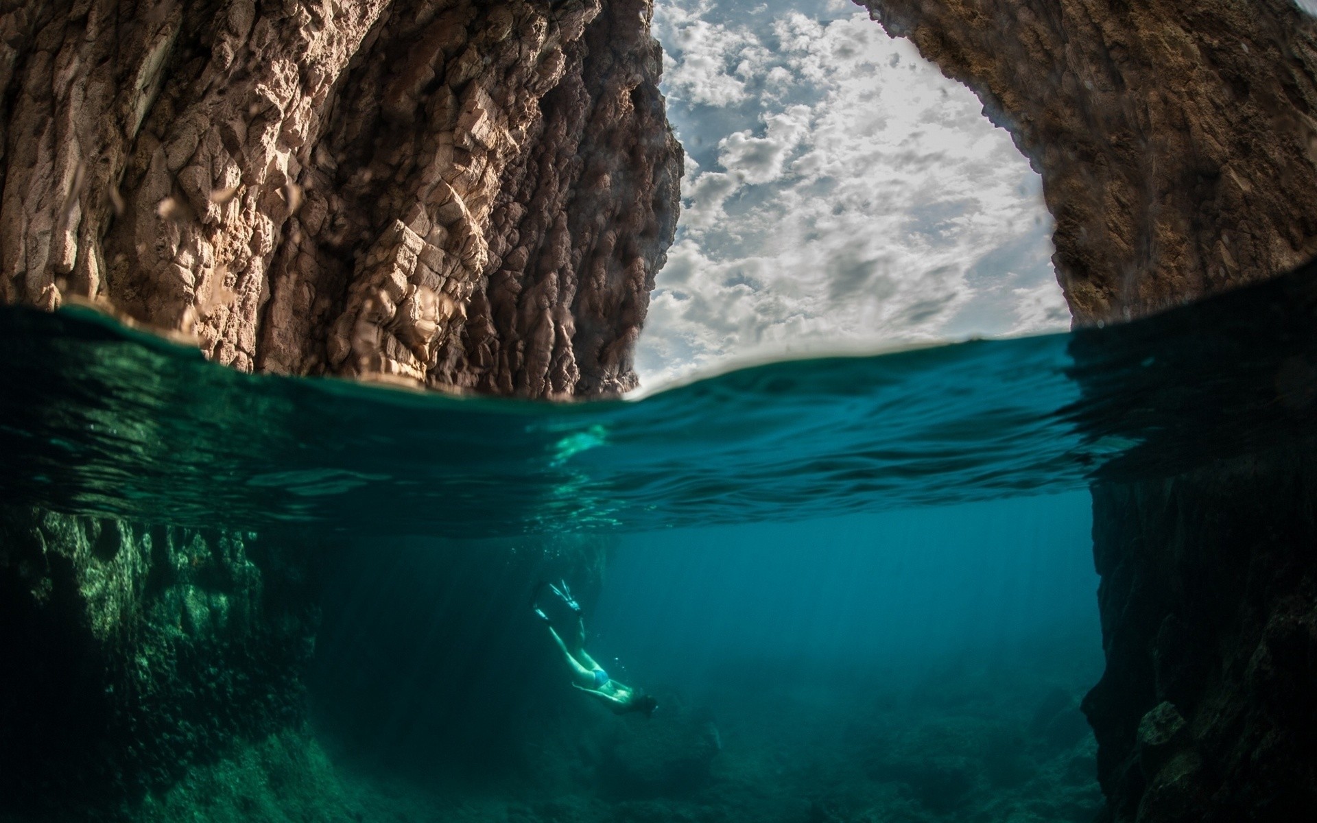 agua viajes submarino océano mar naturaleza al aire libre cueva roca paisaje