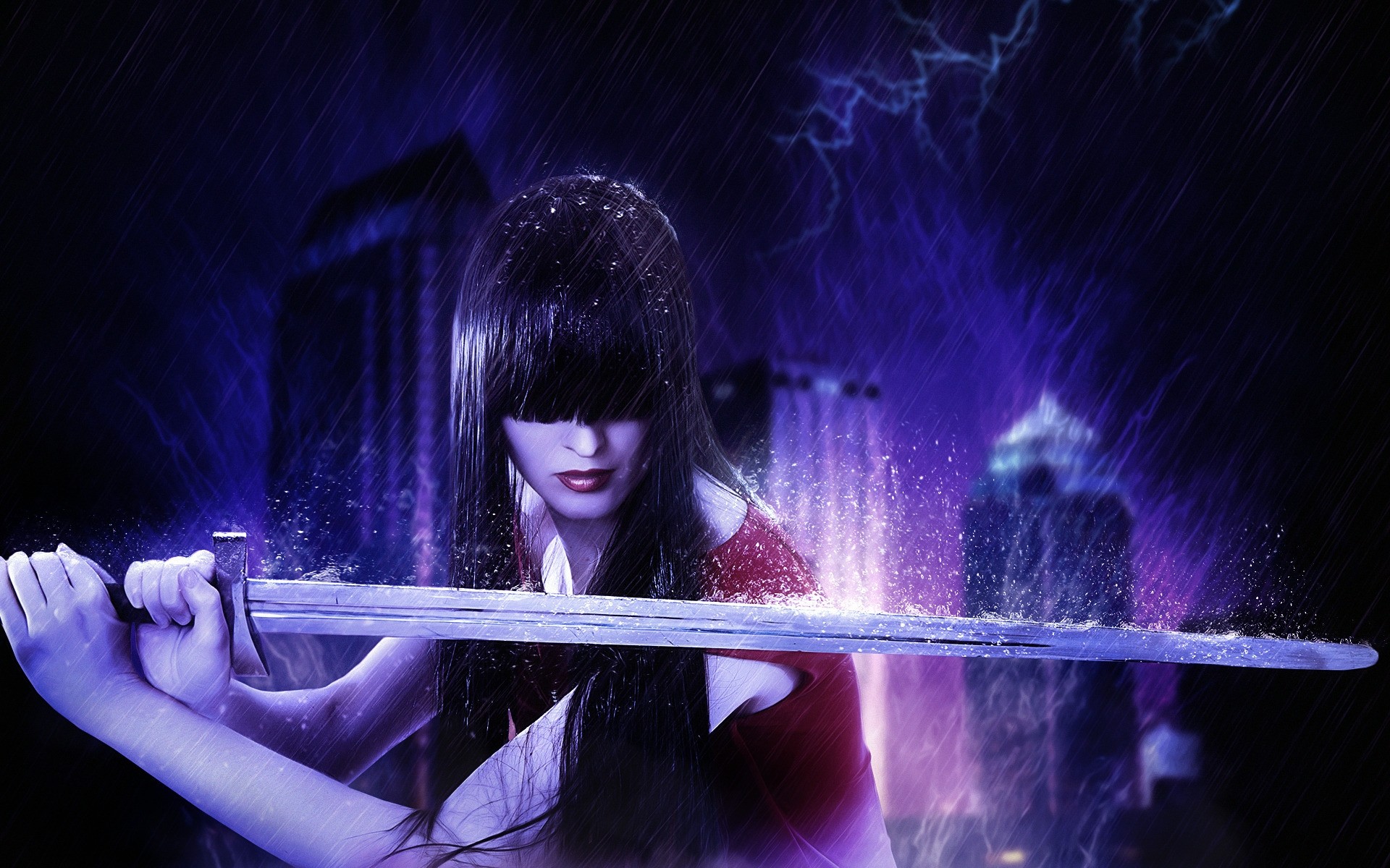 música oscuro humo tecnología concierto abstracto luz fantasía energía rendimiento arte espada guerrero