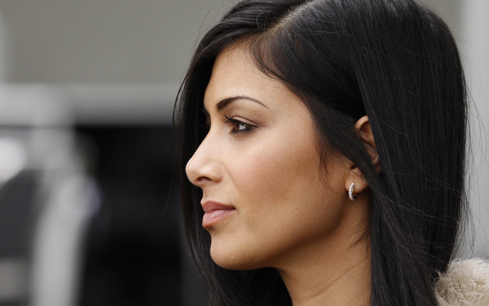 mujer retrato chica moda modelo adulto interior morena