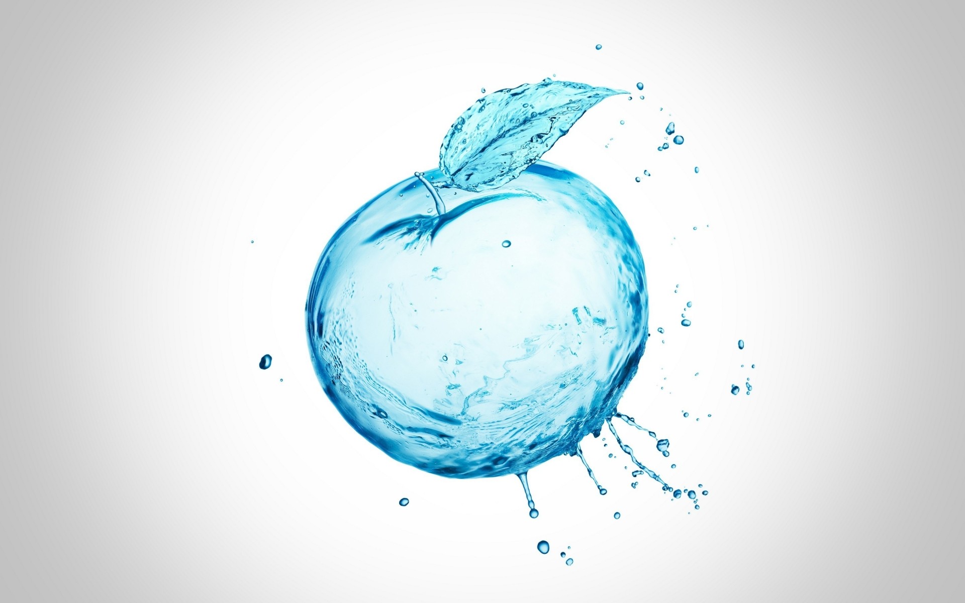 splash caída burbuja movimiento mojado líquido limpio agua flujo limpio beber bajo el agua claro ondulación manzana