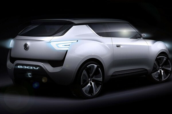 Ssangyong e XIV concepto trasero