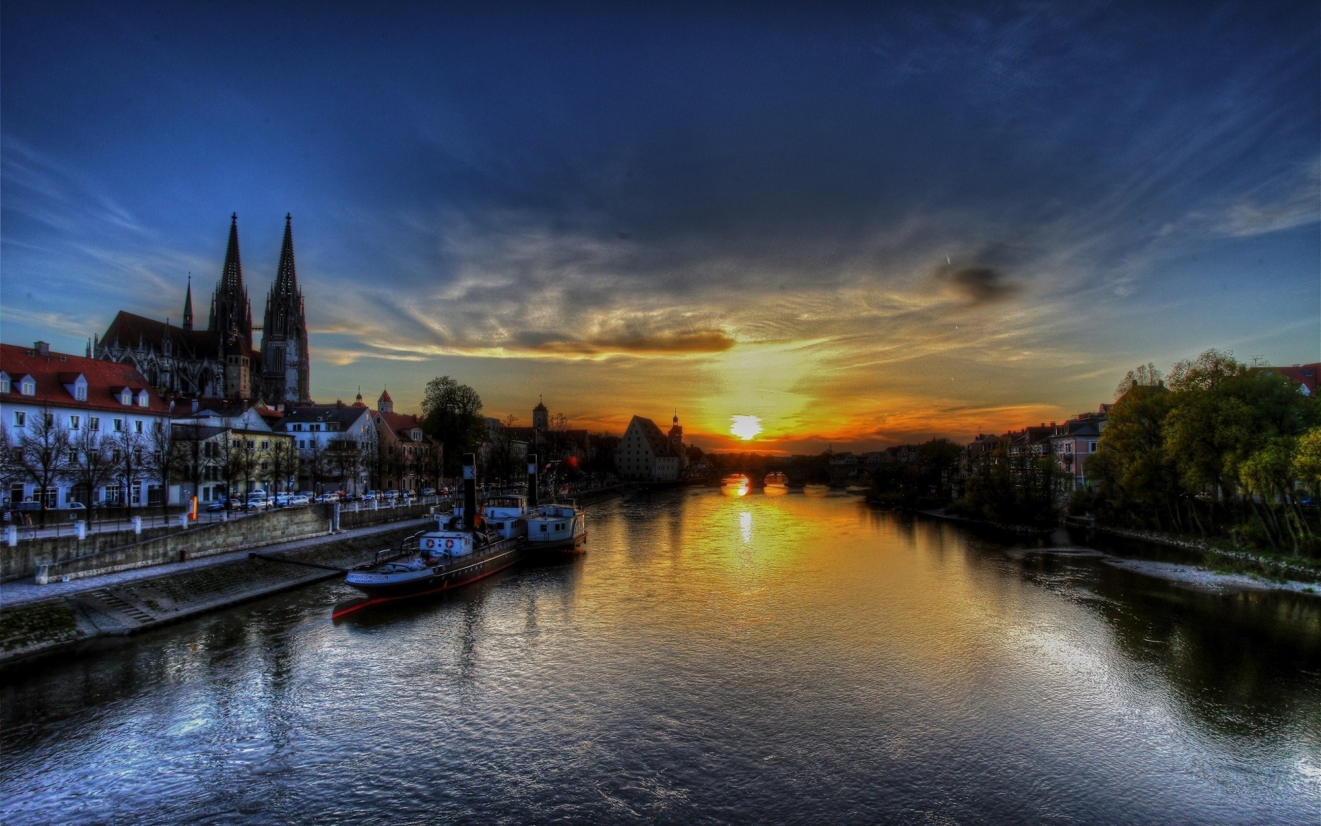 otras ciudades río agua puesta del sol reflexión noche viajes anochecer amanecer cielo puente al aire libre canal lago