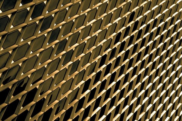 Imagen abstracta en oro y negro