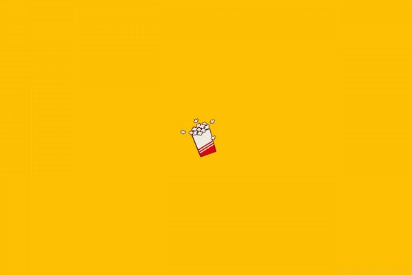 Pop las raíces sobre un fondo amarillo