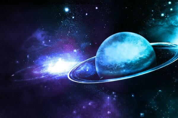 Explorando la galaxia del planeta Luna