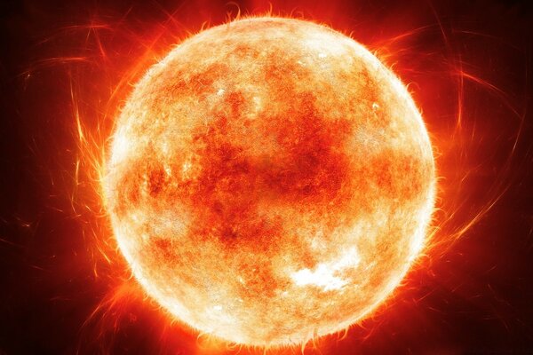 Cuerpo Celestial ardiente y luminoso