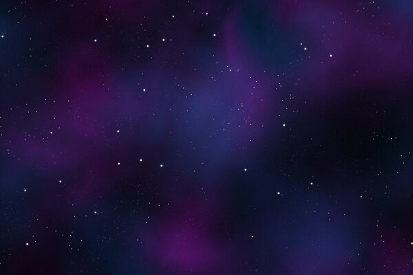 Los colores brillantes de las constelaciones galácticas en astronomía