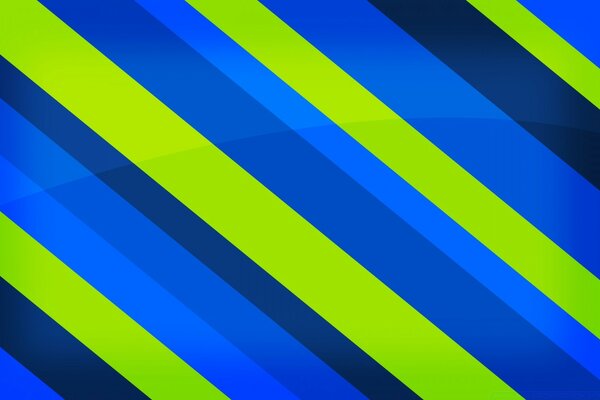 Rayas diagonales azul-verde