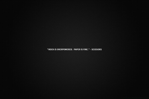Inscripción sobre fondo negro creativo