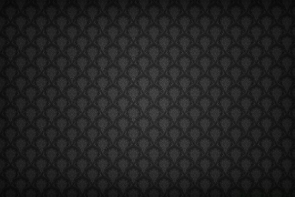 Papel pintado negro con patrón gráfico