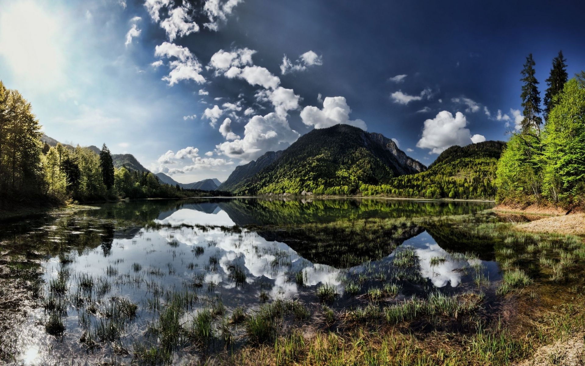 primavera montañas paisaje agua lago naturaleza viajes nieve reflexión cielo río escénico madera al aire libre valle árbol