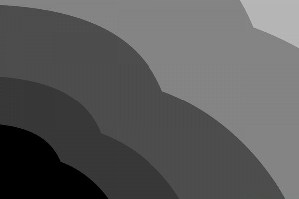 Avanzando de negro a gris