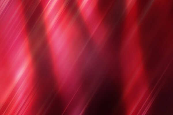 Sombras de árboles en satén rojo