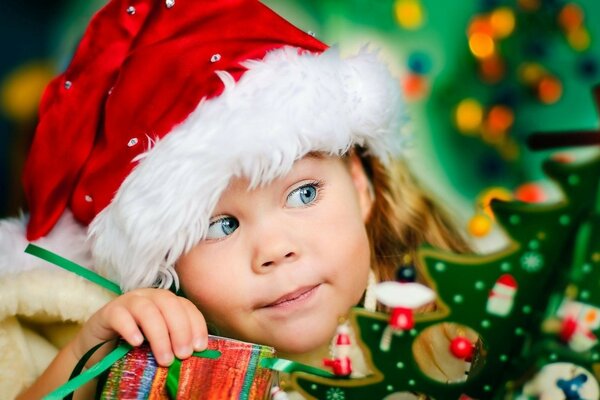 La anticipación infantil de los regalos de año nuevo