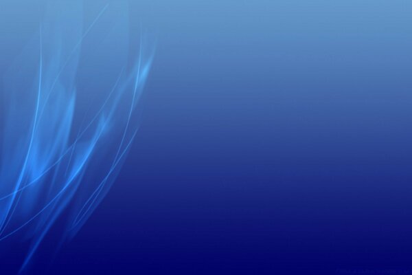 Fondo azul con humo azul