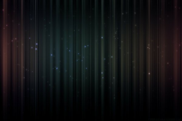 Puntos de luz sobre un fondo oscuro borroso