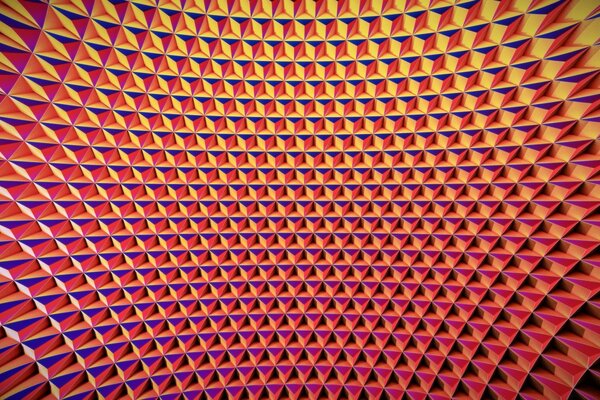 Diseño inusual en el estilo de abstraccionismo