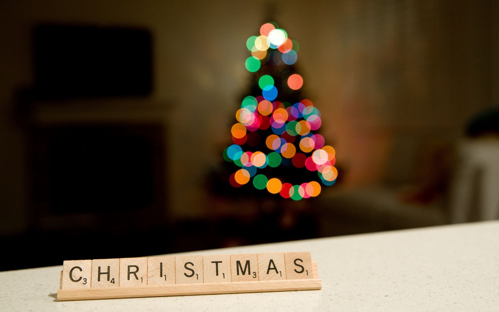 navidad desenfoque