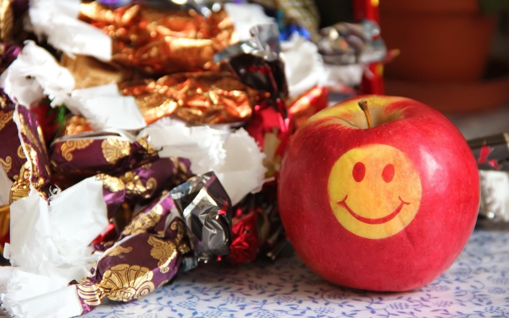 comida manzana fruta navidad decoración vacaciones tradicional