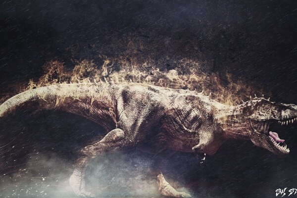 Dinosaurio representado en la figura
