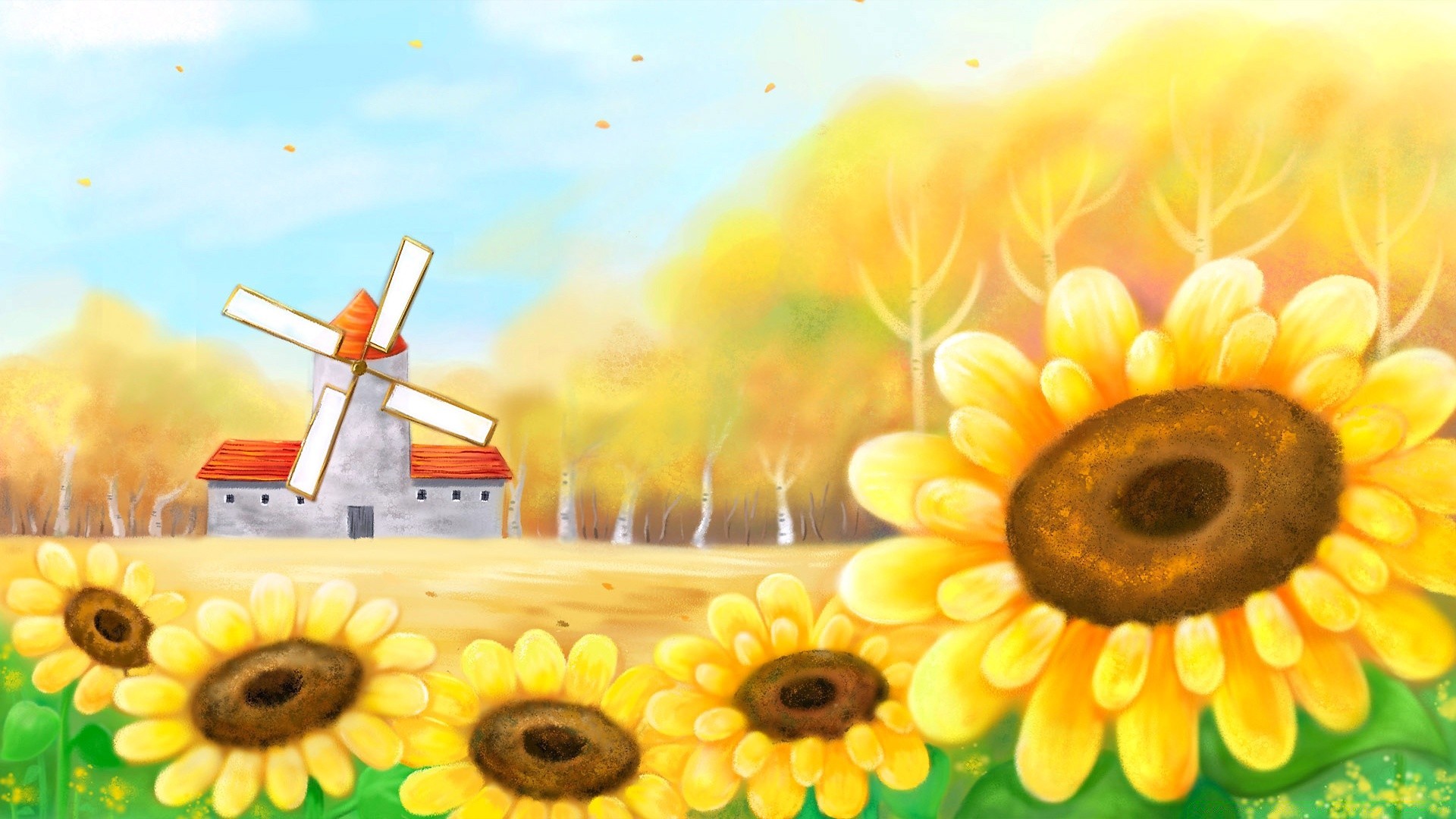 dibujos escritorio flor flora color naturaleza verano sol campo hermoso brillante