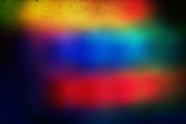 Arte con colores borrosos con luz tenue