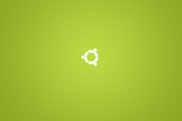 Logotipo de Linux sobre fondo verde