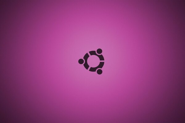 Ilustración de logotipo de Linux sobre fondo púrpura