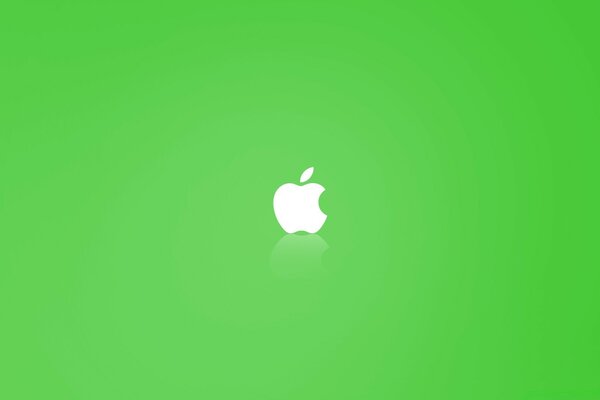 Fondo de pantalla verde Apple apple
