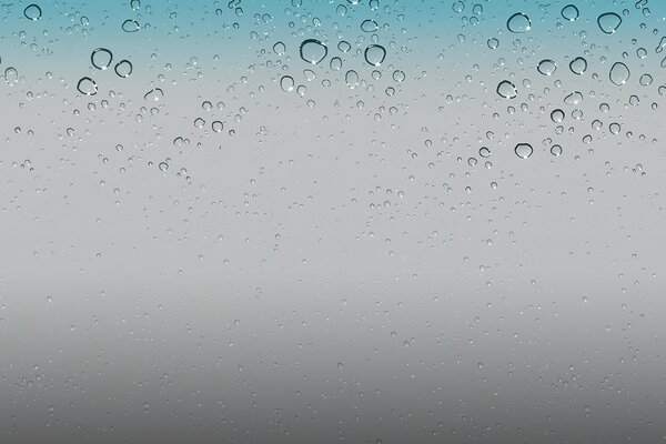 IOS 5 fondos de pantalla-gotas de agua