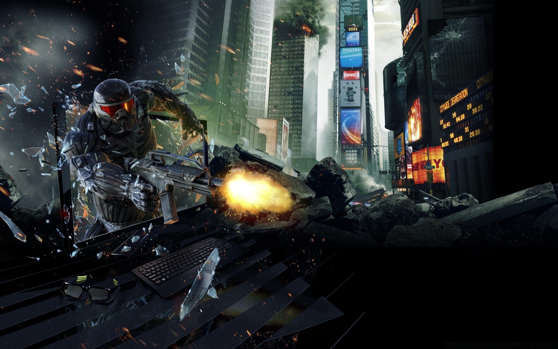crysis llama batalla humo policía luz desastre acción explosión bomba coche hombre accidente crimen