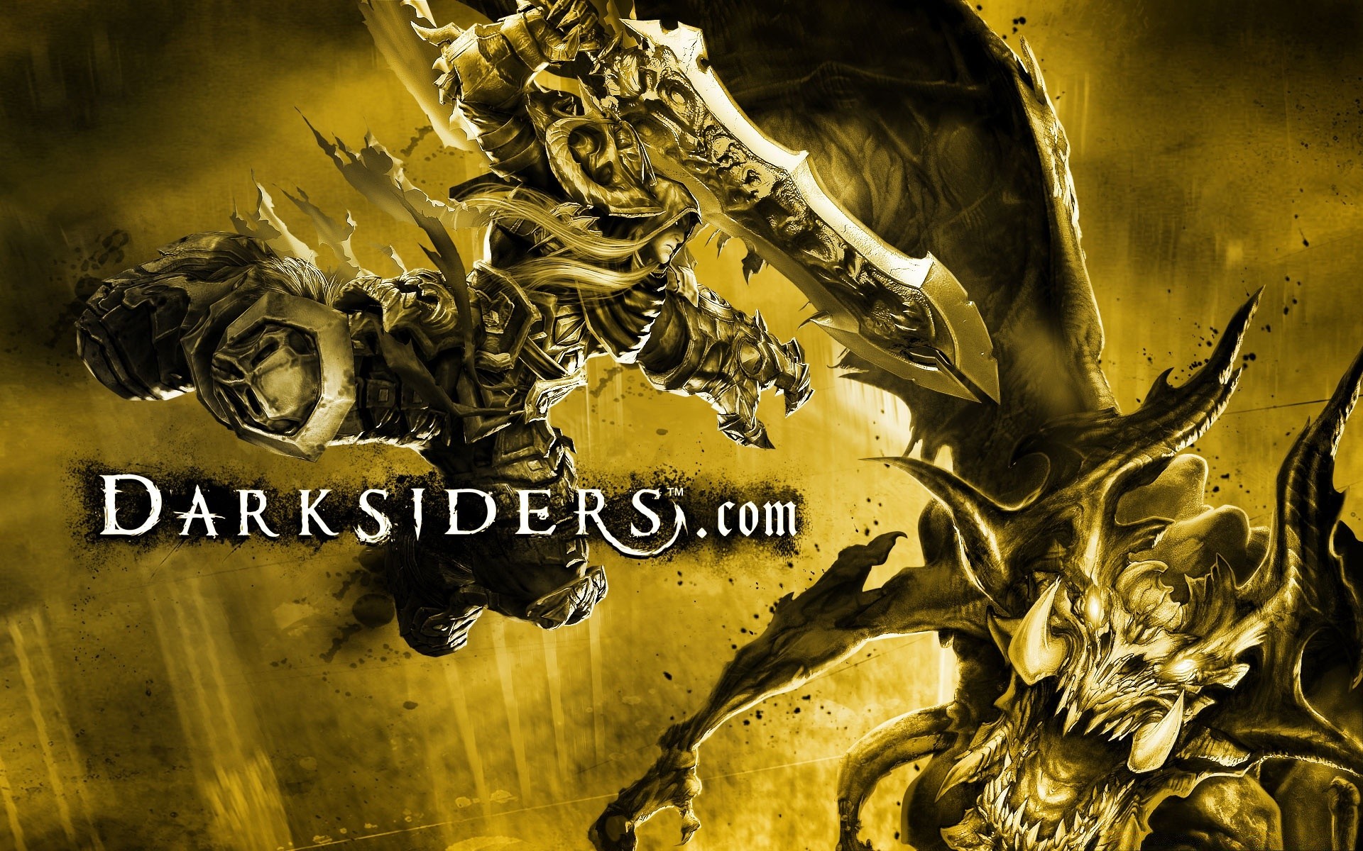 darksiders arte naturaleza ilustración horizontal
